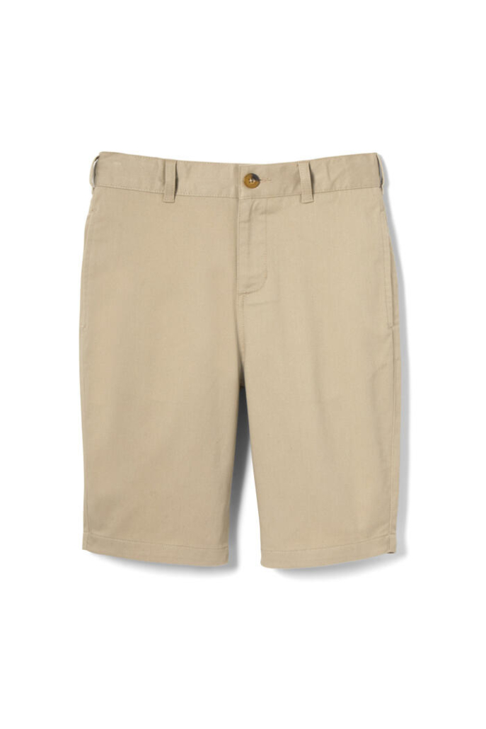 Flat Front Shorts – KHAKI – Pathway School of Discovery