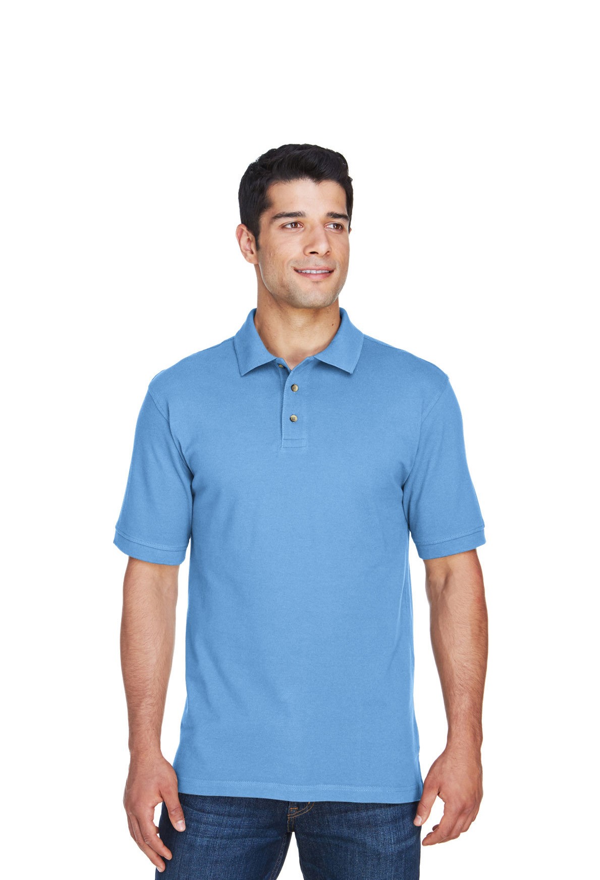 Adult Men’s Short Sleeve Polo – LIGHT BLUE – South Canton Scholars ...